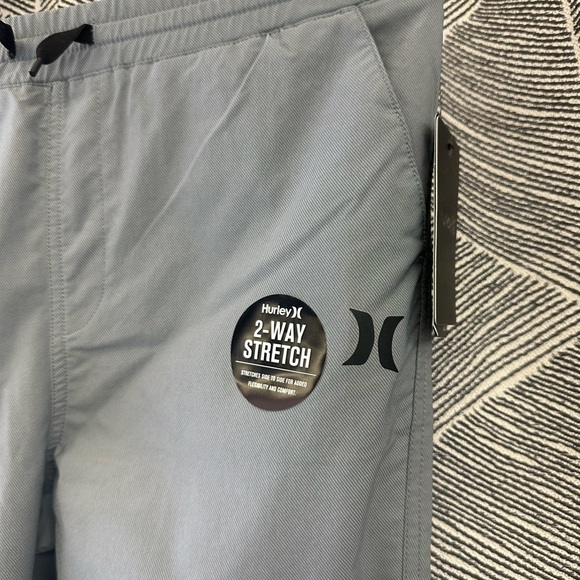 Hurley Men's Gray Jogger Pants<<<55>>>>> - Picture 4 of 10